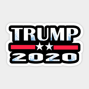 trump 2020 president Sticker